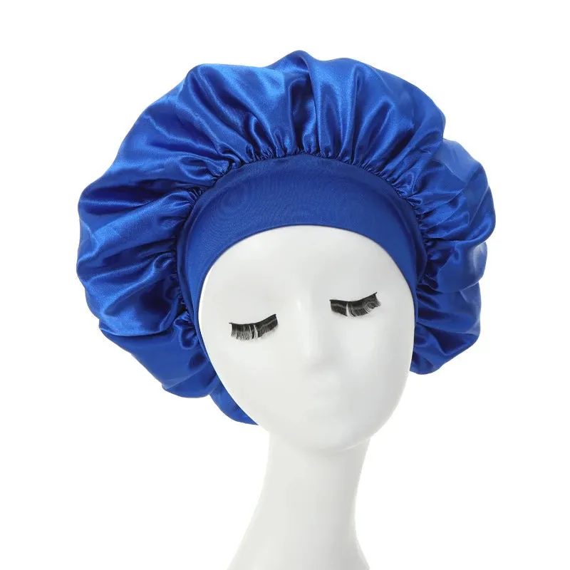 2-Pack: Satin Sleep Bonnet for Curly Hair