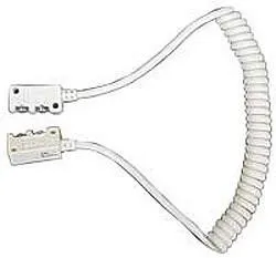 21" Door Cord, Retractable, Curly, 2-Wire (Extends To 48"), RDC-9