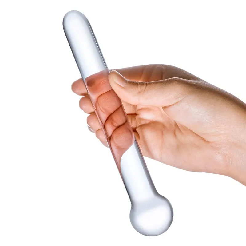 7 Inch Straight Glass Dildo