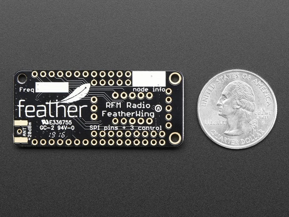 Adafruit LoRa Radio FeatherWing - RFM95W 900 MHz