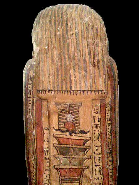 An Egyptian Anthropoid Wood Sarcophagus for Padi-ef-pa-khasef, 26th Dynasty ca. 664 - 525 BCE