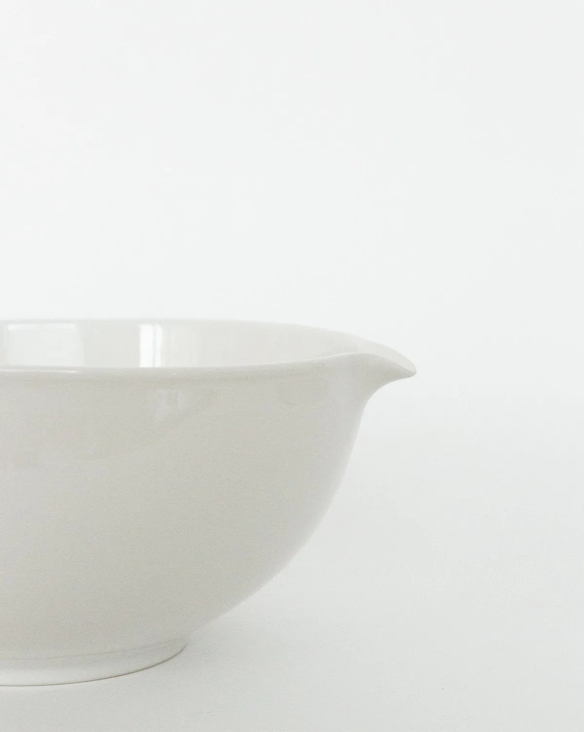 Antique White Batter Bowl