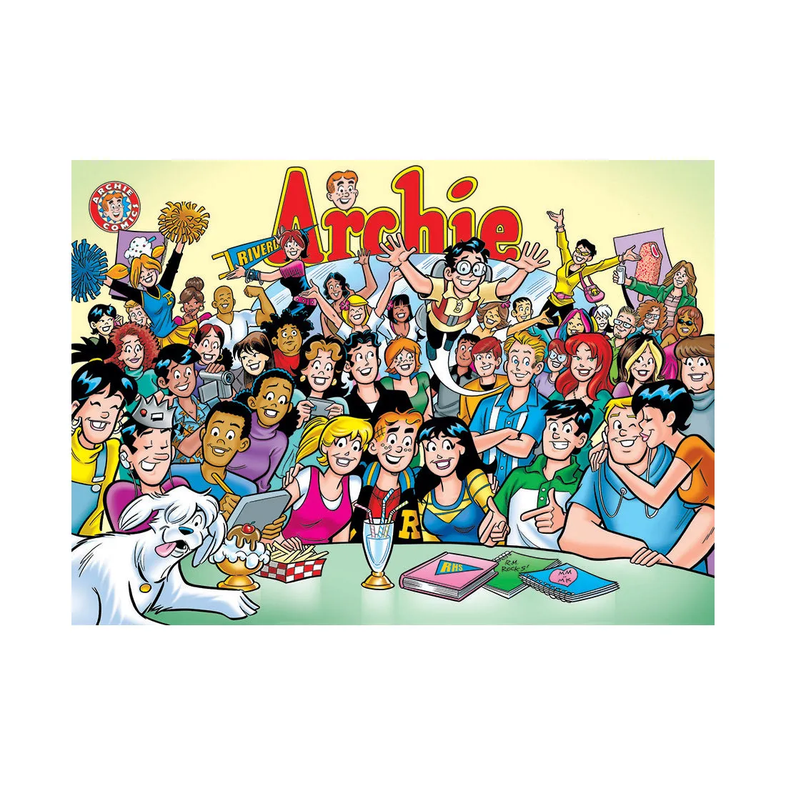 Archie Comics - The Gang at Pop's Puzzle: 1000 Pcs