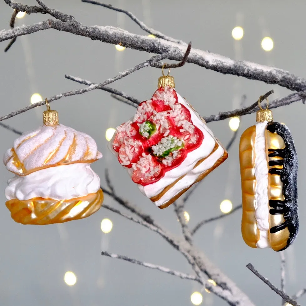 Chocolate Eclair Tree Bauble