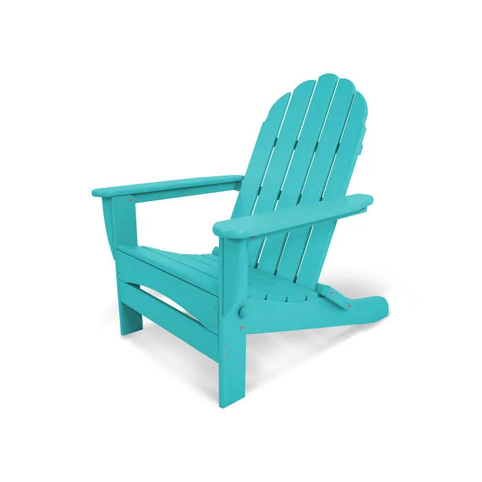 Classic Oversized Folding Adirondack Chair