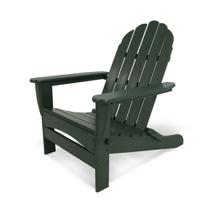 Classic Oversized Folding Adirondack Chair