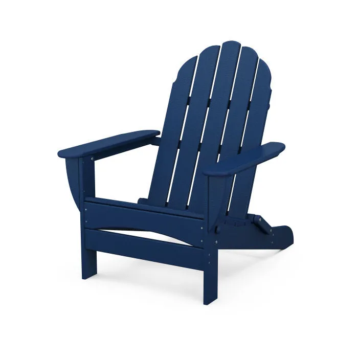 Classic Oversized Folding Adirondack Chair