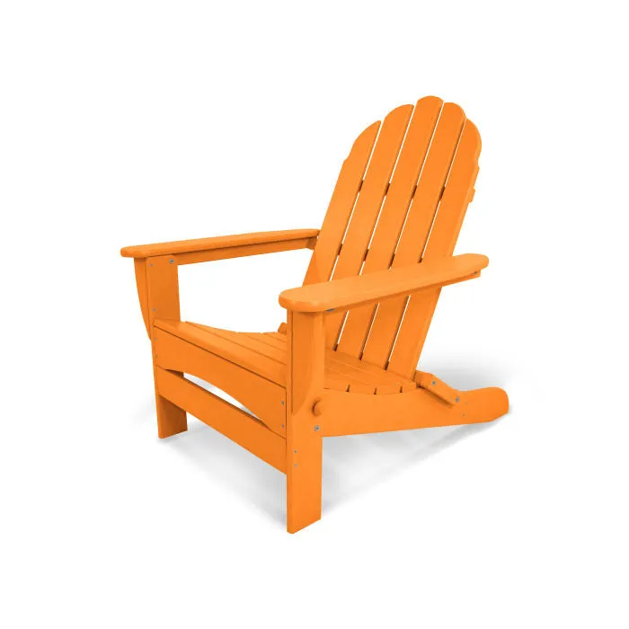 Classic Oversized Folding Adirondack Chair