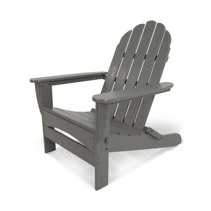 Classic Oversized Folding Adirondack Chair