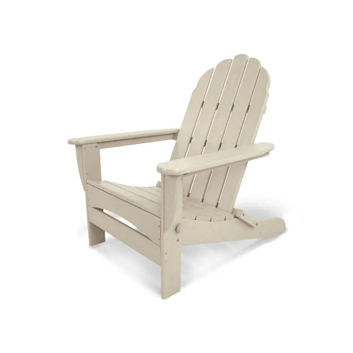 Classic Oversized Folding Adirondack Chair