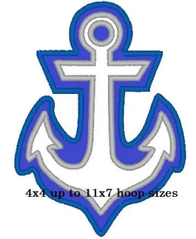 Double Anchor Applique