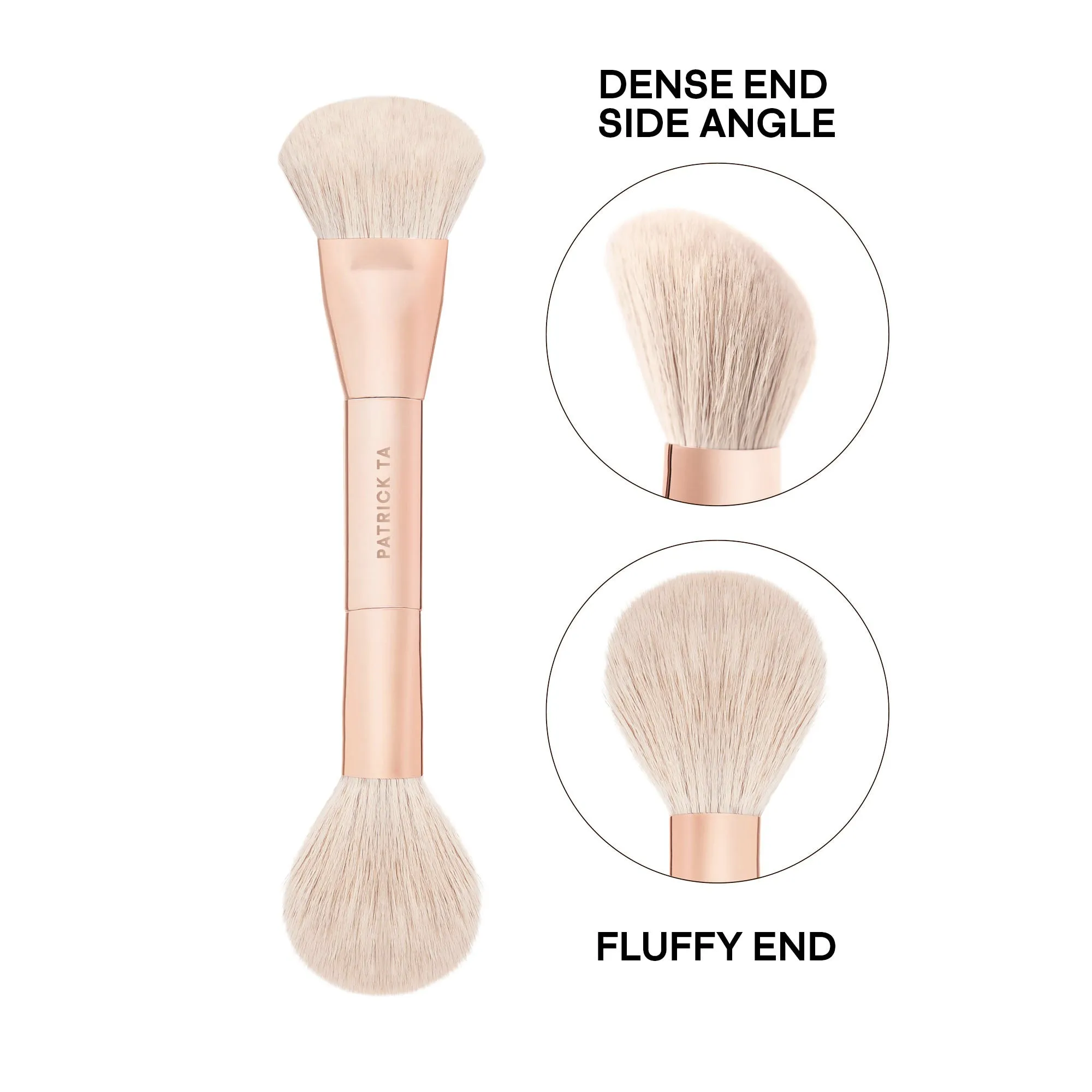 Dual-Ended Blush Brush