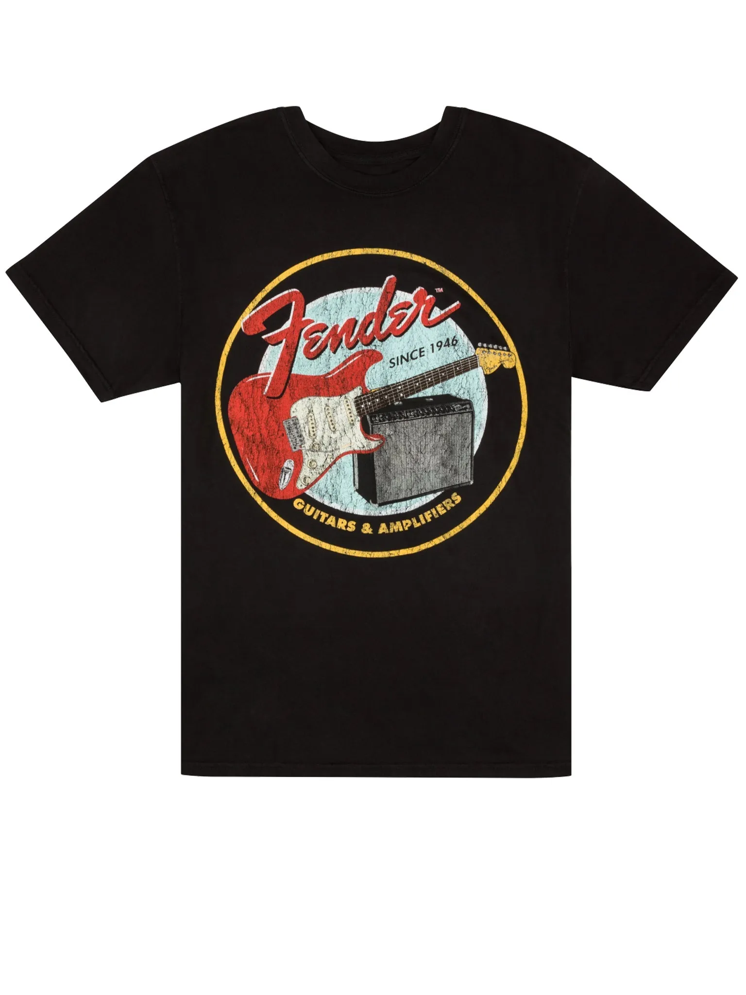 Fender 1946 Guitar & Amp T-Shirt, XXL