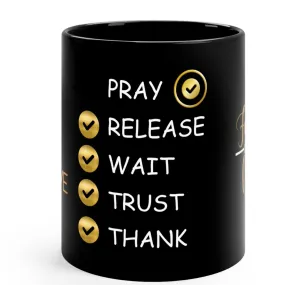 FIVE STEPS OF FAITH MUG - MUGSCITY 23 - FAITH COFFEE MUGS