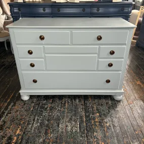 French Blue Chest of Drawers