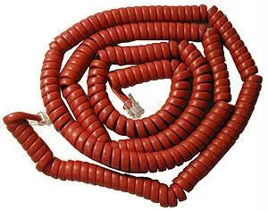 Gcha444025-fcr - 25' Red Handset Cord