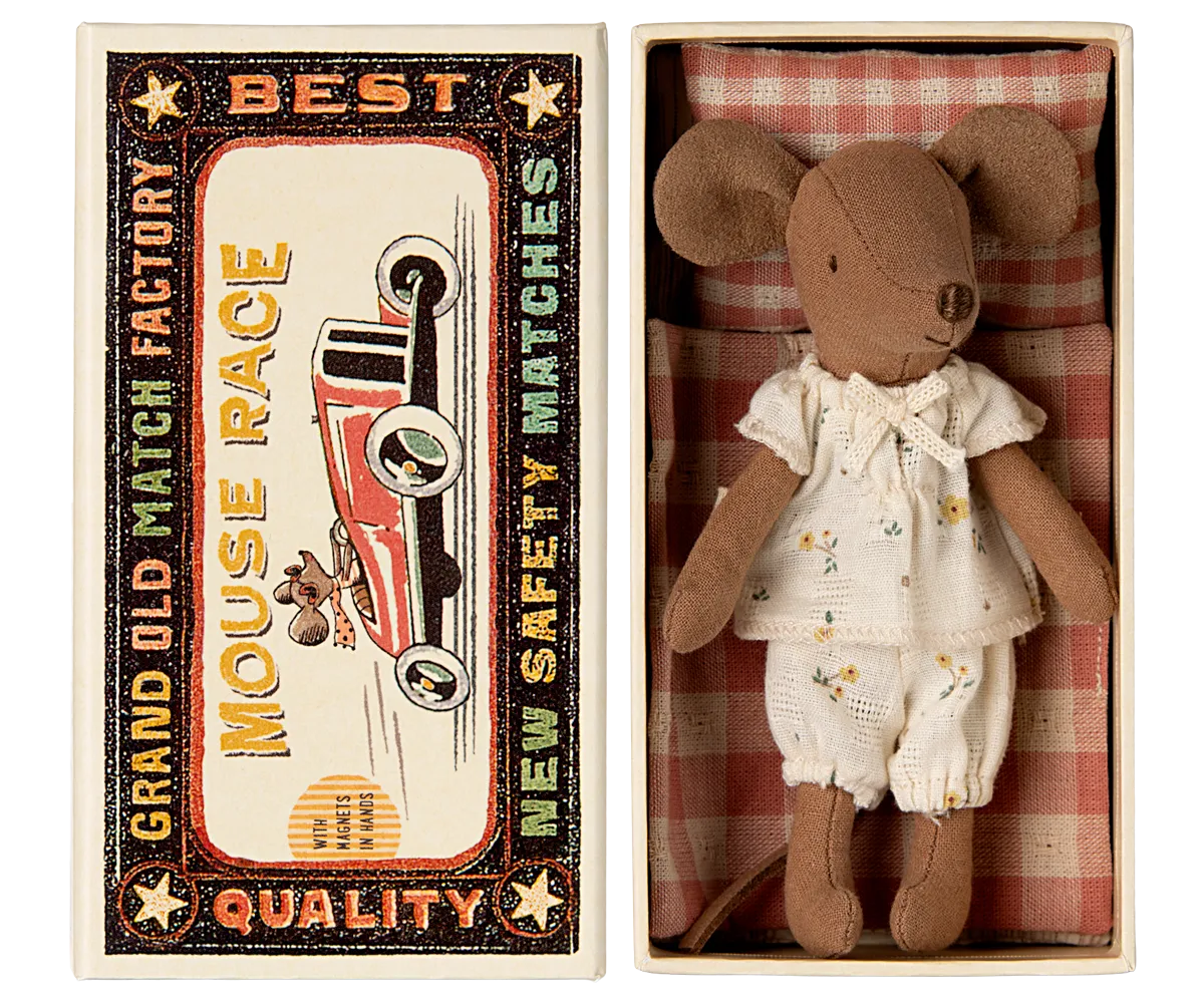 Maileg Big Sister Mouse in a Matchbox B