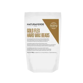 NATURAVERDE PRO - Gold Flex Hard Wax Beads (1kg)