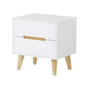 Nordic 2 Drawer Bedside