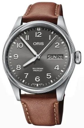 ORS Watch Big Crown ProPilot Big Day Date Leather