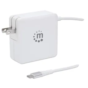 Power Delivery Wall Charger with Built-in USB-C Cable - 60 W