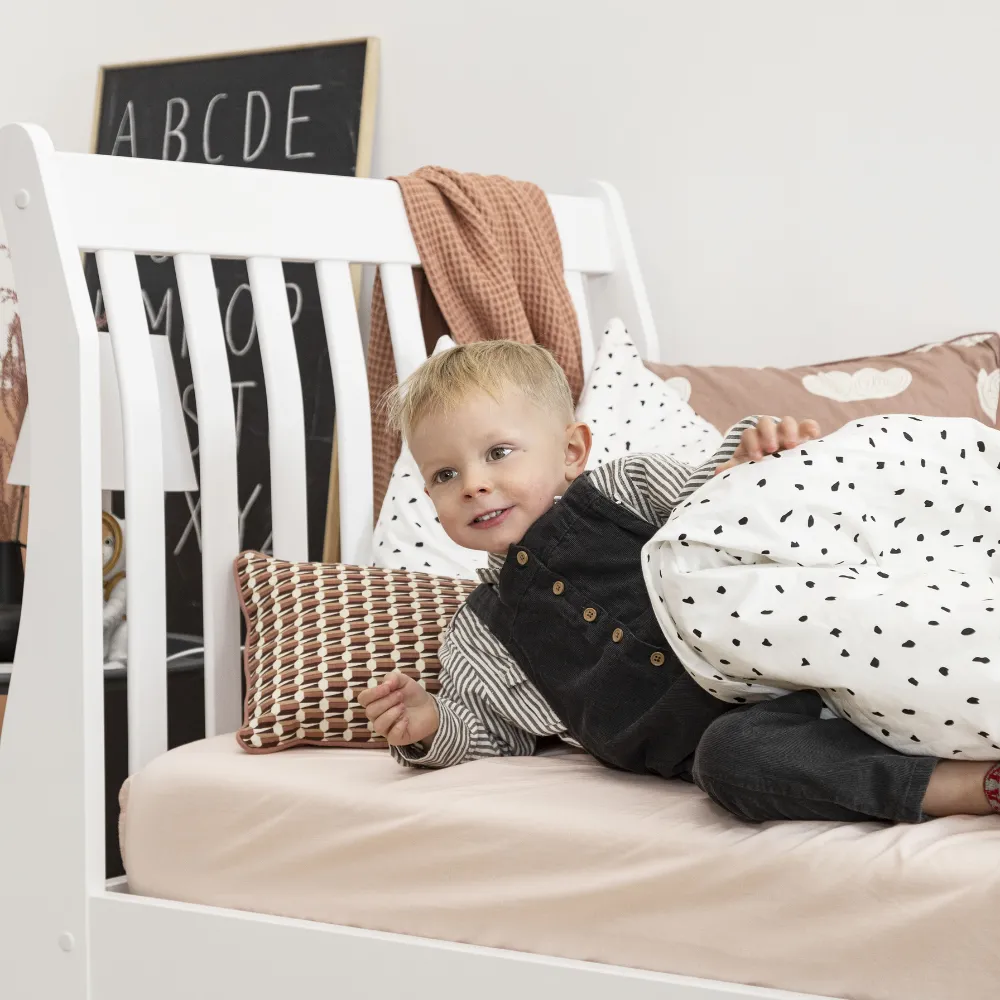 Pull Out Trundle For Astrid Sleigh Bed in Classic White