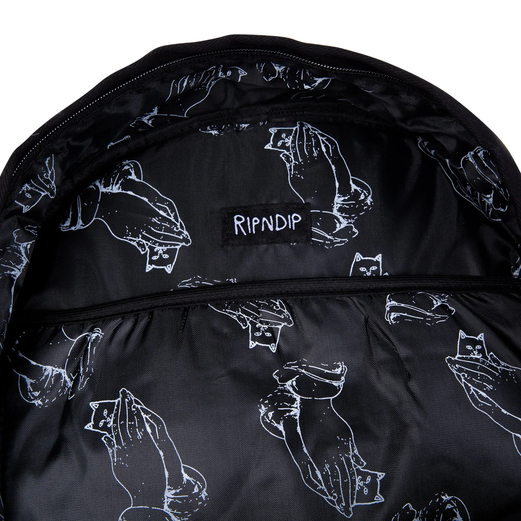 RIPNDIP Lord Nermal Velco Hands Backpack