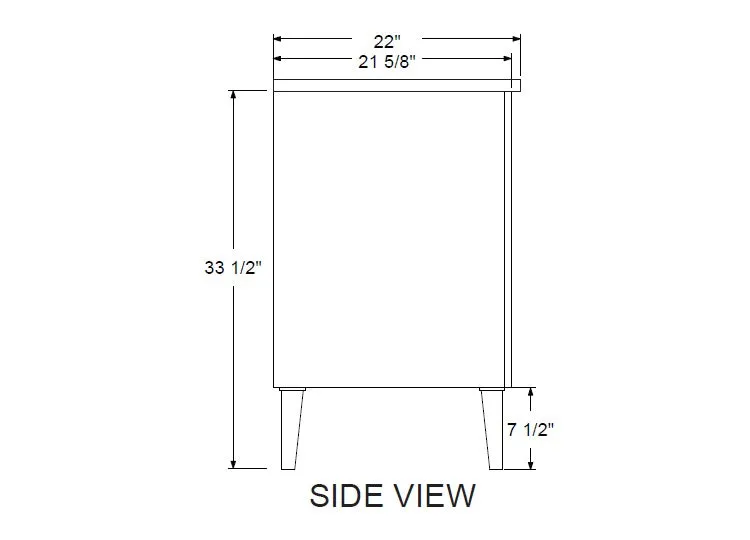 Rubeza 1500mm Dukes Vanity Unit with Calacatta Quartz Top - Light Grey & Gold