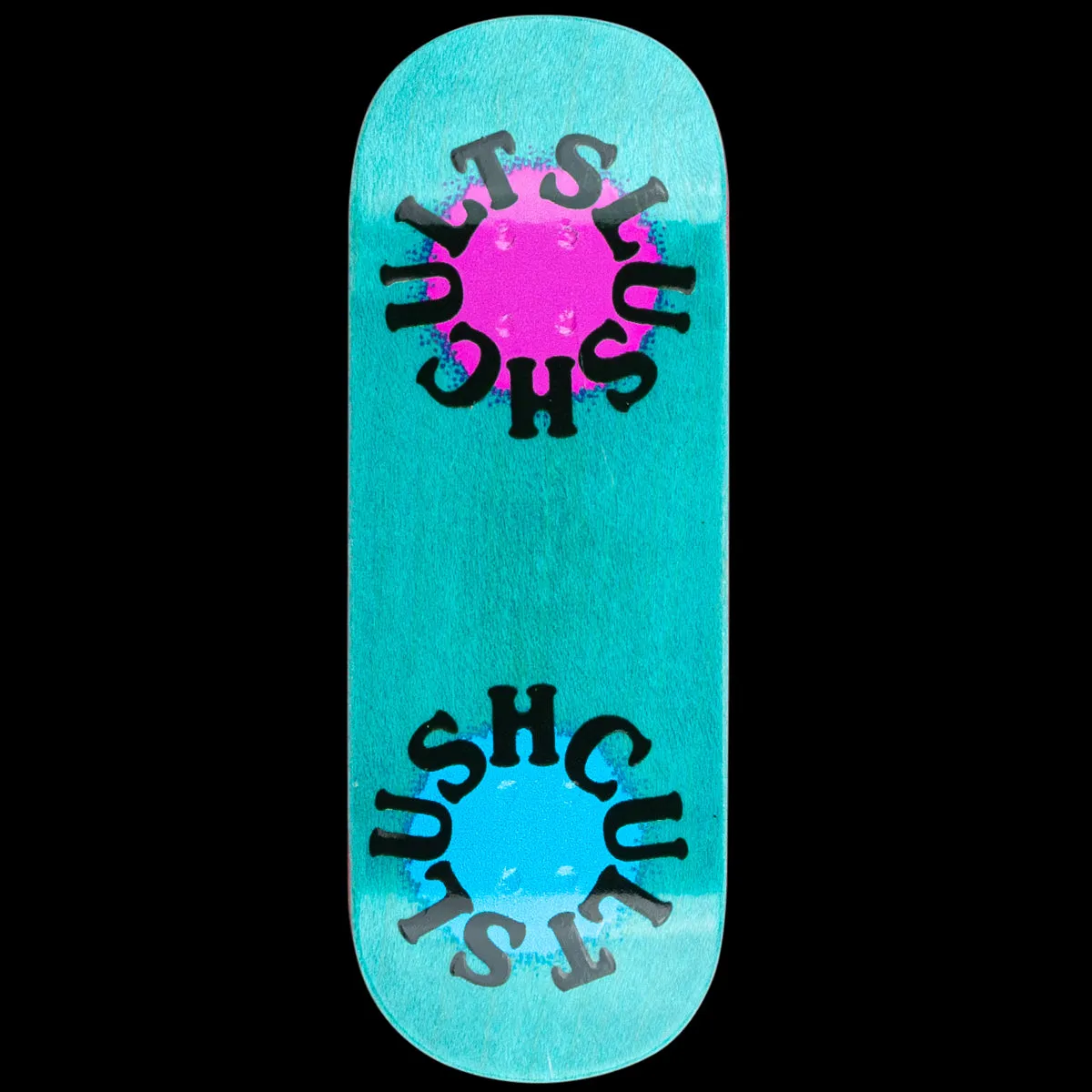 Slushcult Fingerboard Deck - Over Spray