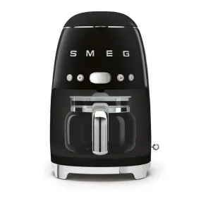 SMEG DCF02BLUK 50s Retro Style Drip Coffee Machine Black