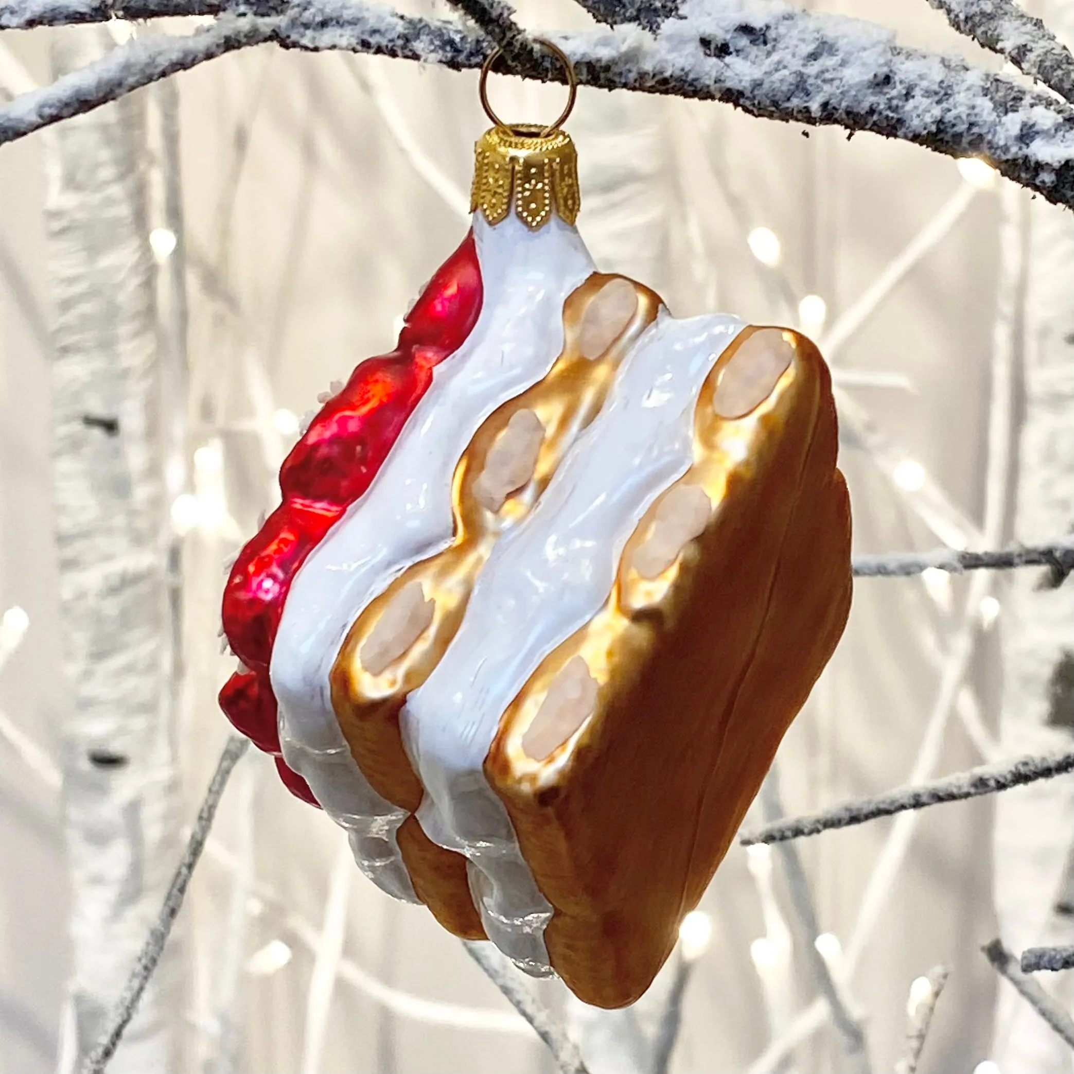 Strawberry Gateau Tree Bauble