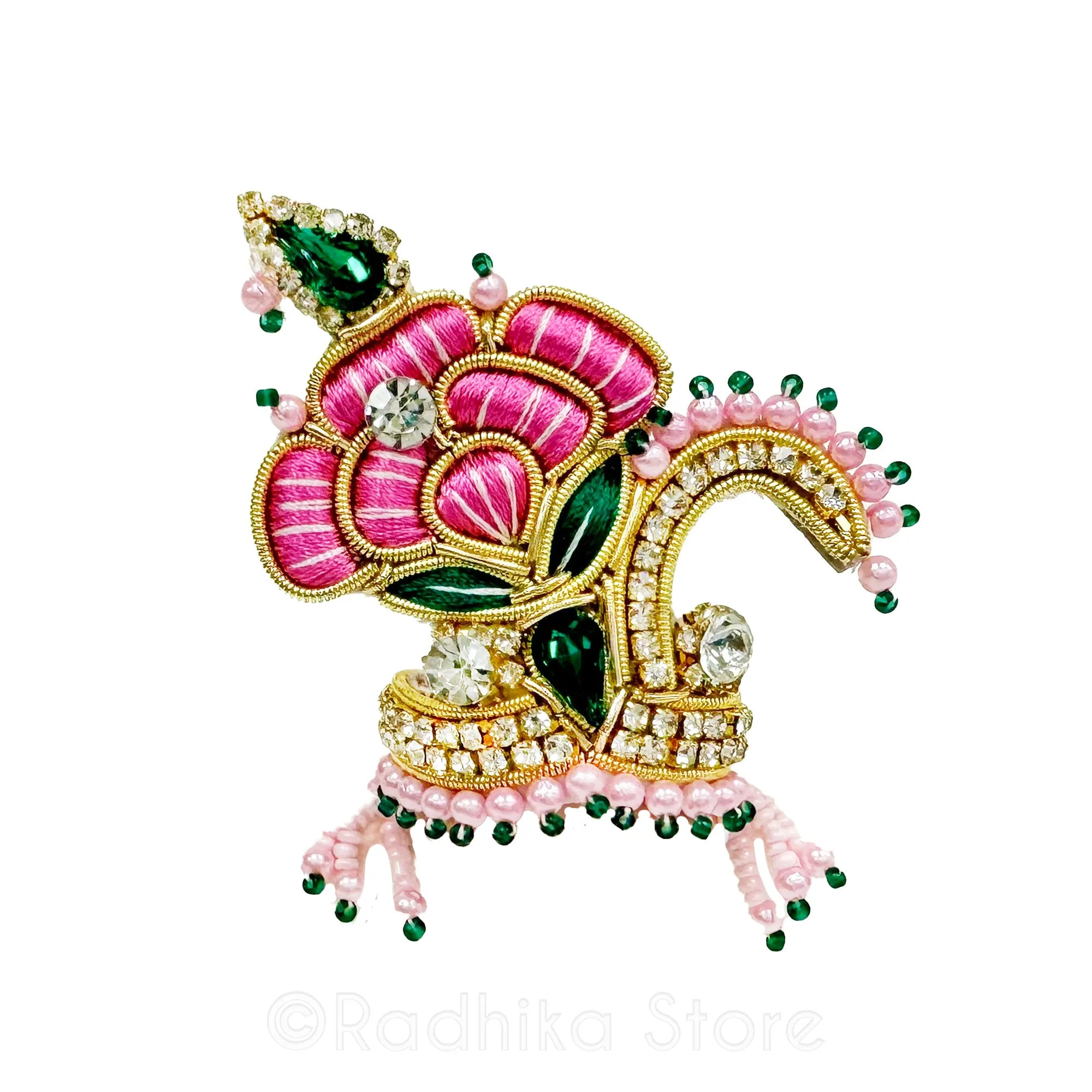 Vrindavan Rose - Deity Crown